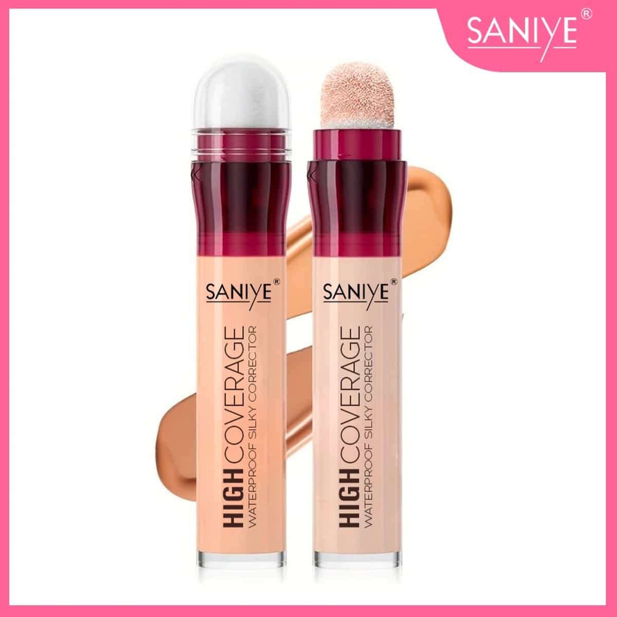 SANIYE Corrector Efecto Seda Prueba De Agua