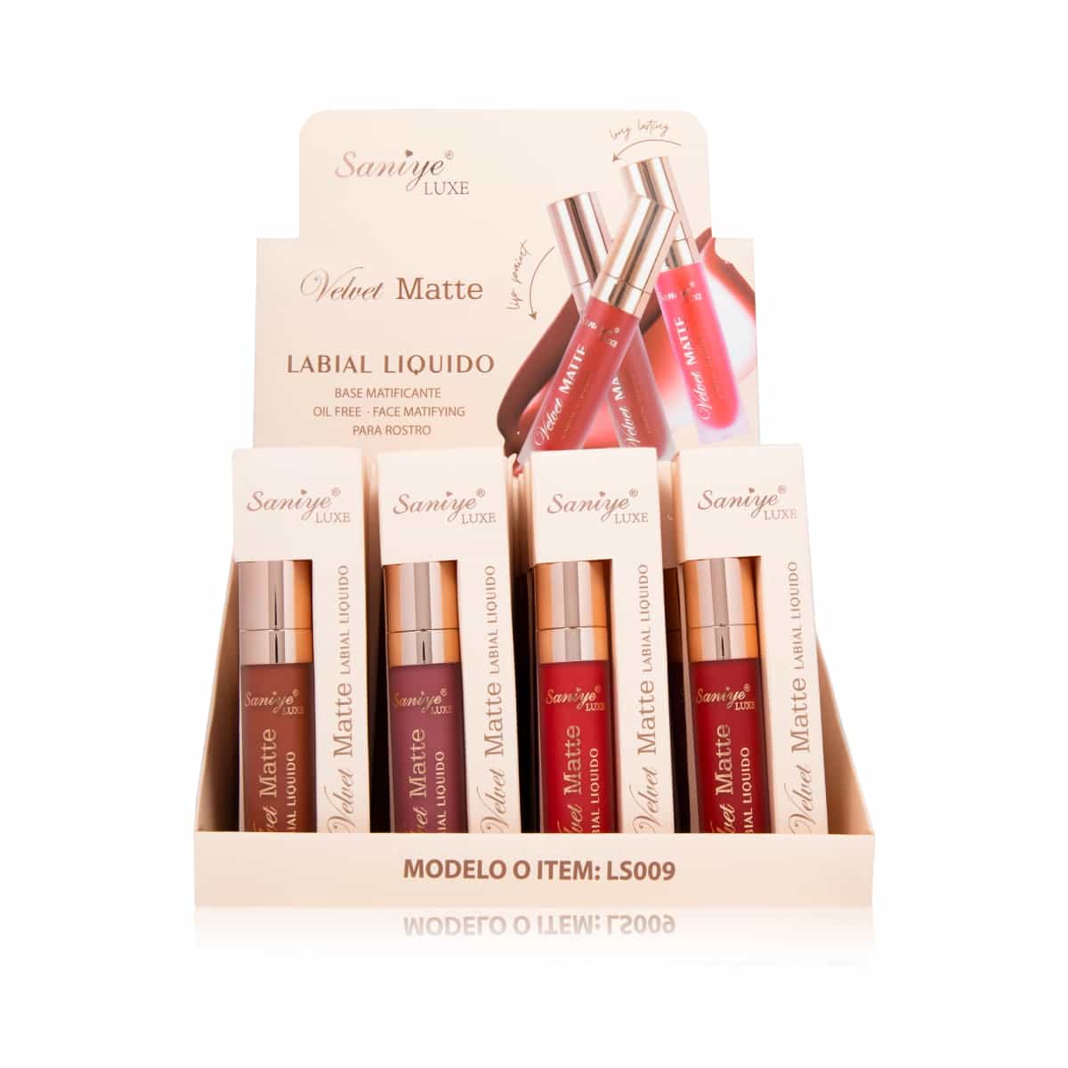 SANIYE Luxe Labial Líquido Velvet Matte