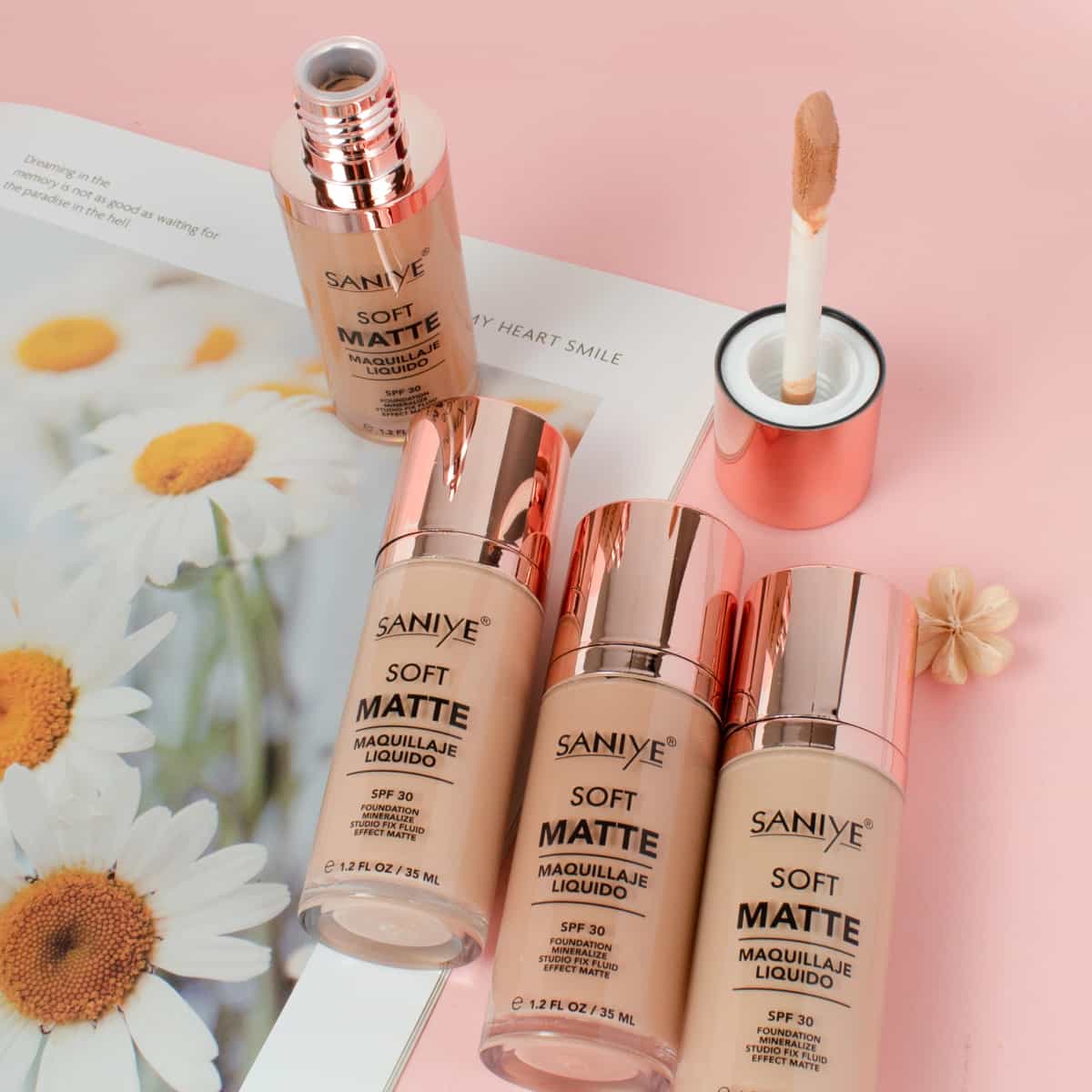 SANIYE Maquillaje Líquido SPF30